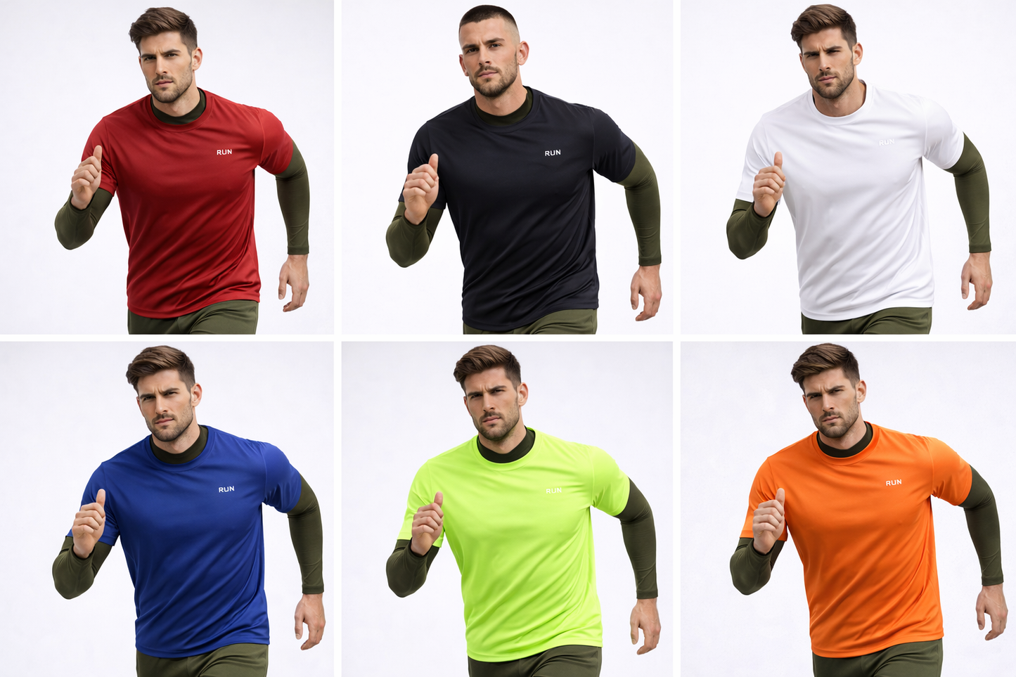 Men’s Athletic Quick-Dry Training Tee