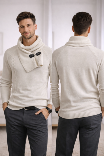 Round Neck Knitted Sweater
