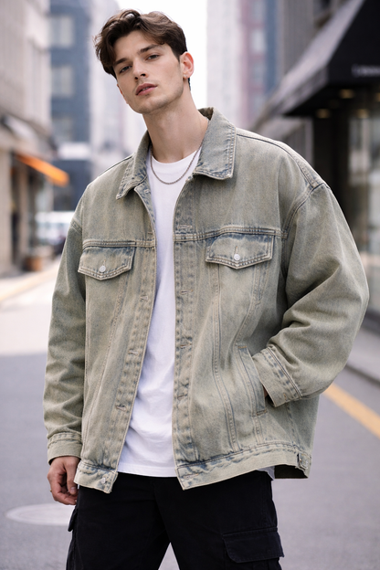 Oversized Street Denim Jacket